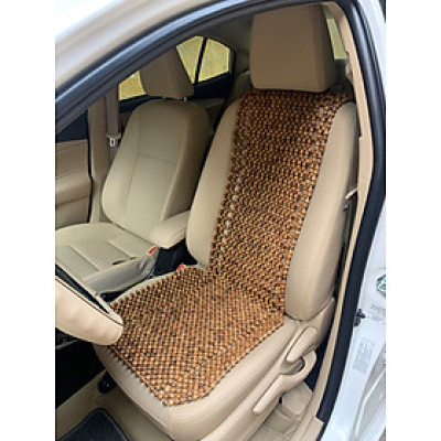 Lót Ghế Xe Ô Tô Hạt Gỗ Hương ( Mian .vn)