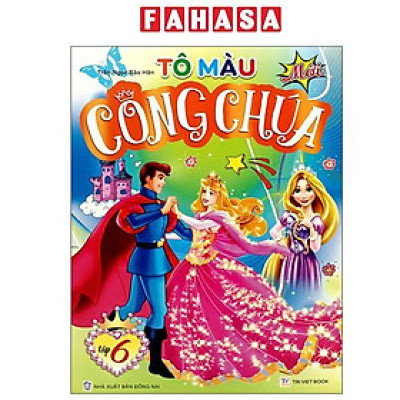 Sách - Tô Màu Công Chúa - Tập 6