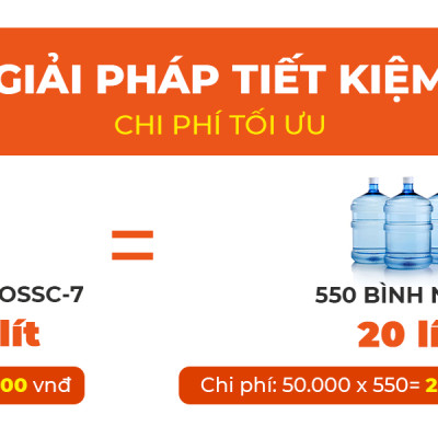 Máy lọc nước lắp tại vòi KITZ OSS-T7 - Hàng chính hãng