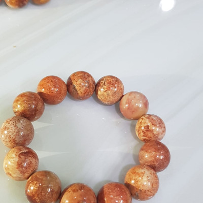 Vòng Tay Nam San Hô Hóa Thạch Mới size vòng 16mm 13 hạt đúng cung sanh tốt Màu Đỏ Hoa Đẹp Sang đỏ dãy núi tự nhiên Vòng hàng hiếm bóng nam đeo đẹp may mắn sang tay lắm ạ