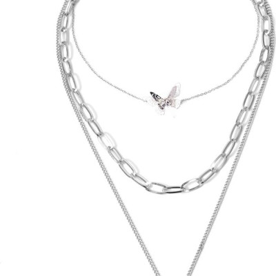 Dây chuyền cánh bướm 3D 3 lớpđộc lạ chất