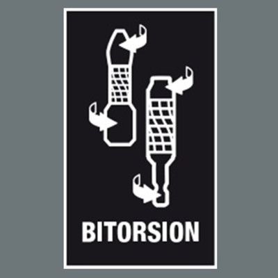 Bộ mũi vít cao cấp 2 đầu 4 cạnh Wera 05344516001 1xPH2x65mm Black và 2xPH2x65mm Yellow BiTorsion Impaktor DC dùng trực tiếp máy khoan bắt vít