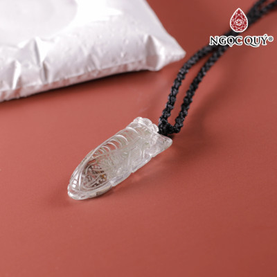 Mặt dây chuyền ngọc thiền ưu linh mệnh thủy , kim - Ngọc Quý Gemstones