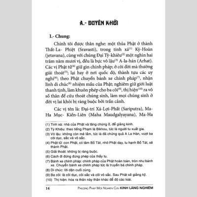 Phương Pháp Mới Nghiên Cứu Kinh Lăng Nghiêm