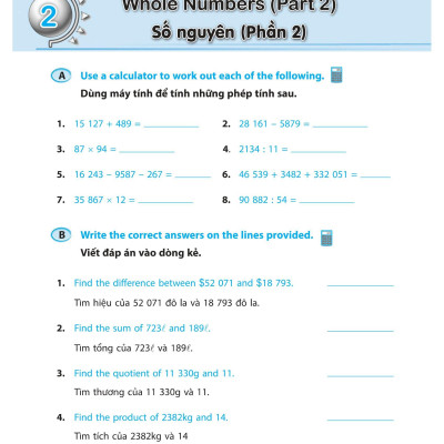 Tinh Thông Toán Học - Mastering Mathematics - Dành Cho Trẻ 10-11 Tuổi - Quyển A