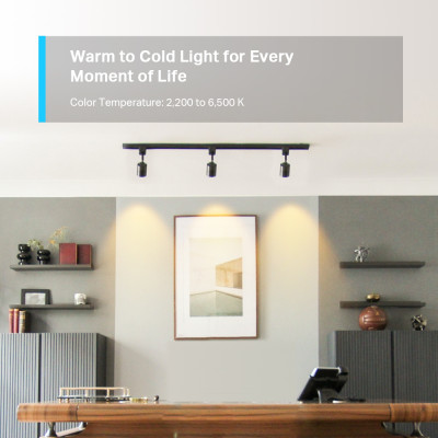 Bóng đèn thông minh TP-Link Tapo L630 - Chuẩn Gu10, 16 triệu màu, Hẹn giờ, Điều khiển từ xa - HÀNG CHÍNH HÃNG