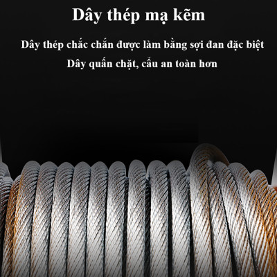 Bộ Tời Điện Kèm Rùa ABG PA800 (250/500Kg) 12 Mét Giúp Máy Tời Treo Nâng Hạ Vật Nặng Dễ Dàng Trong Nhà Xưởng Công Nghiệp Và Đời Sống, Nâng Kéo Linh Hoạt, Hiệu Quả Cao – Hàng Chính Hãng