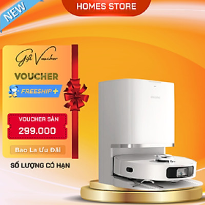 Robot Hút Bụi Lau Nhà Dreame L10 Prime Giặt Giẻ Tự Động 4000 Pa - Hàng Chính Hãng