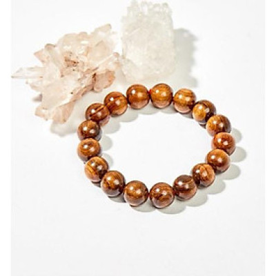 Vòng Tay Bách Xanh Hạt Tròn 12Mm