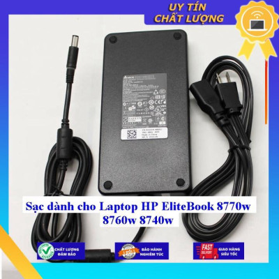 Sạc dùng cho Laptop HP EliteBook 8770w 8760w 8740w - Hàng Nhập Khẩu New Seal