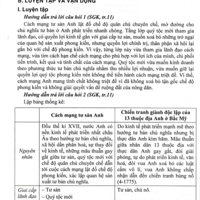 	Hướng Dẫn Trả Lời Câu Hỏi Và Bài Tập Lịch Sử Lớp 8 (Kết Nối Tri Thức Với Cuộc Sống) _HA