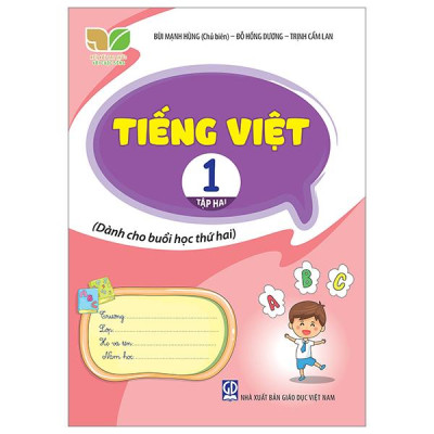 Tiếng Việt 1 - Tập 2 (Kết Nối) (Dành Cho Buổi Học Thứ Hai)