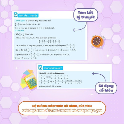 Sách - Giải Bài Tập Và Học Tốt Toán Lớp 7 - Combo 2 Tập - Theo Sách Giáo Khoa Kết Nối Tri Thức Với Cuộc Sống - Megabook