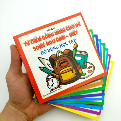 Bộ Sách Từ Điển Bằng Hình Cho Bé (Song Ngữ Anh-Việt) - Bộ 10 Cuốn