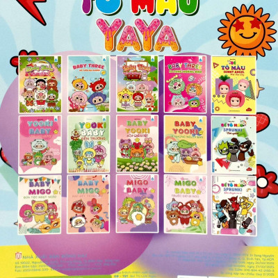 Sách - Bé Tô Màu Yaya