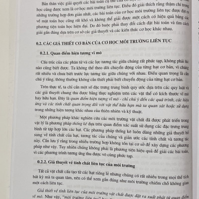 Sách - Cơ Học Môi Trường Liên Tục - Tái Bản Có Chỉnh Sửa, Bổ Sung