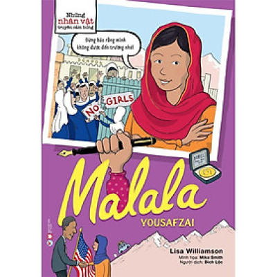 Sách - Những Nhân Vật Truyền Cảm Hứng - Malala Yousafzai - Tân Việt Books