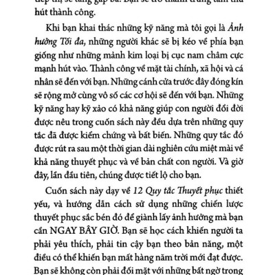 Sức Mạnh Thuyết Phục - 12 Quy Tắc Vàng Của Nghệ Thuật Gây Ảnh Hưởng - ALp