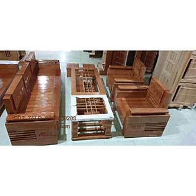 Bàn ghế gỗ sồi Nga