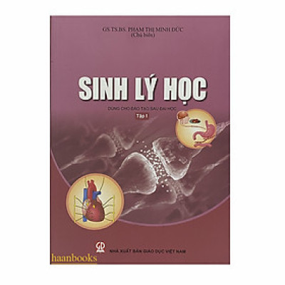 Combo Bộ sách Lý sinh học (Tập 1+Tập 2) - Dùng cho đào tạo sau đại học (Lẻ tùy chọn)