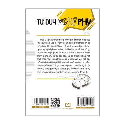 Sách: Tư Duy Nghề Phụ - Thay Đổi Đột Phá Trong Nhận Thức