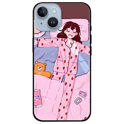 Ốp lưng dành cho Iphone 14 - Iphone 14 Plus - Iphone 14 Pro - Iphone 14 Pro Max - Cô Bé Ngủ
