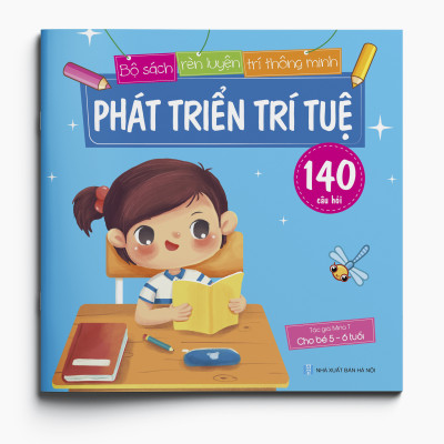 Combo 3 Cuốn sách Phát triển trí tuệ (145 câu đố) - Dành cho trẻ 2-4, 4-5, và 5-6 tuổi