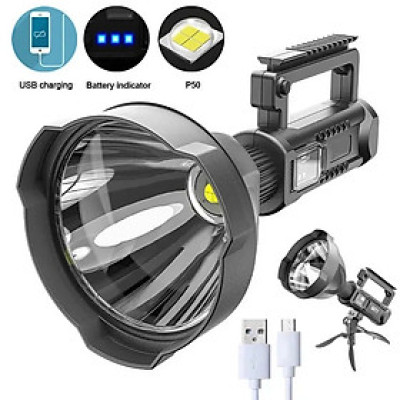 Đèn Pijn LED Siêu Sáng Cầm Tay – Đèn Hông, Pin Trâu, Chiếu Xa 500m, Siêu Bền, Dùng Cho Gia Đình & Dã Ngoại, ĐÈN TRANG TRÍ