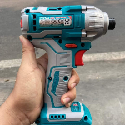 BỘ COMBO 3 MÁY KHOAN ĐỘNG LỰC, MÁY MÀI GÓC VÀ MÁY SIẾT  VÍT DÙNG PIN 20V (2 pin  4.0Ah & 1 sạc) TOTAL TOSLI2301510 - HÀNG CHÍNH HÃNG