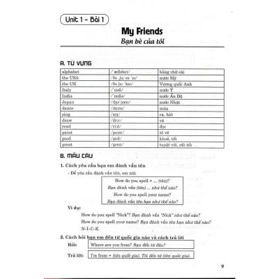 Bài Tập Tiếng Anh Lớp 3 (Bám Sát SGK I-Learn Smart Start)-MK