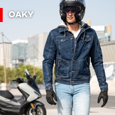 Áo Thời Trang Bảo Hộ Lái Moto, Xe Máy LS2 Oaky Man - GARA20