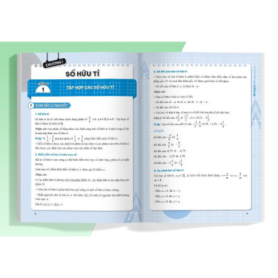 Sách - Sổ Tay Kiến Thức - Phương Pháp - Dạng Bài Đại Số Và Hình Học Toán Lớp 7 - Megabook