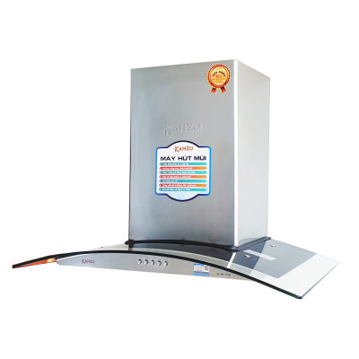 Máy hút mùi kính cong Kanzo 700mm KZ-WH-70HD Bảo hành 24 tháng - Hàng chính hãng