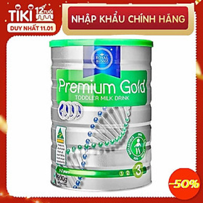 Sữa Hoàng Gia Úc Royal Ausnz Premium Gold Dành Cho Trẻ Từ 1-3 Tuổi, Hỗ Trợ Phát Triển Chiều Cao Vượt Trội, Tăng Khả Năng Hấp Thụ Canxi, Phát Triển Trí Não, Tăng Khả Năng Miễn Dịch