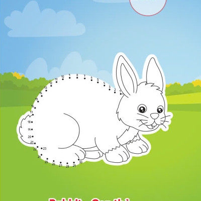 Sách - Nối Số Và Tô Màu - Động Vật Ở Trang Trại - Song Ngữ Anh-Việt