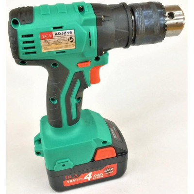 MÁY KHOAN KHÔNG CHỔI THAN DÙNG PIN 18V/4.0AHX2 DCA ADJZ16E - HÀNG CHÍNH HÃNG