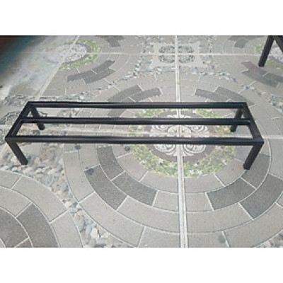 Kệ sắt kê chậu cây Dài 50,Rộng 15-20-25cm,Cao 10-15-20cm.hộp thép 14*14mm ( Hàng Chính Hãng )