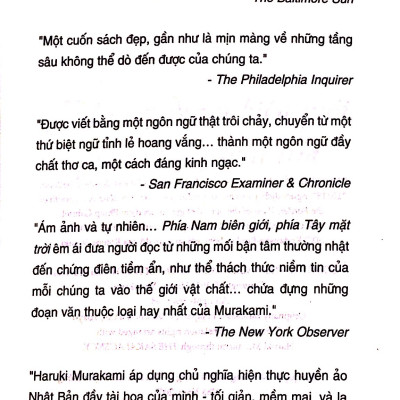 Phía Nam Biên Giới, Phía Tây Mặt Trời (Tái Bản 2017)