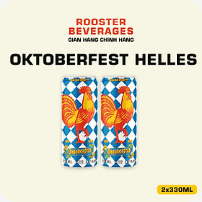 Bia thủ công | Rooster Oktoberfest Helles lon 330ml