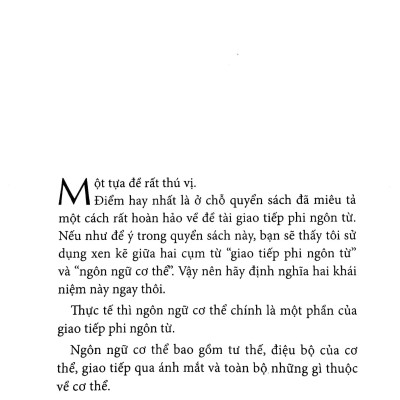 Ngôn Ngữ Bí Mật Trong Kinh Doanh (Tái Bản)