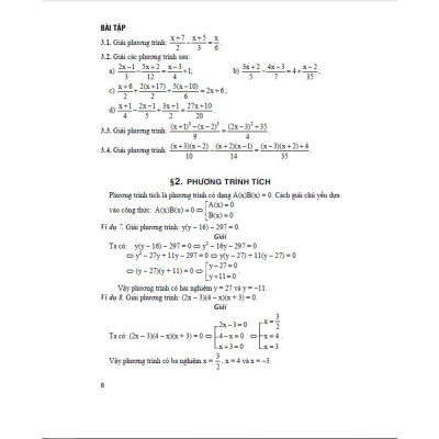  Kĩ năng giải toán căn bản & mở rộng 8 - tập 1 (dùng chung cho các bộ sgk hiện hành)