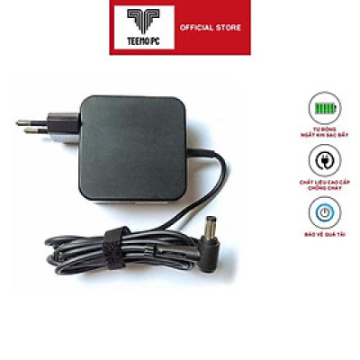 Sạc Tương Thích Cho Laptop Asus F554 F554L F554La Adapter Vuông 19V-3.42A - Hàng Nhập Khẩu New Seal TEEMO PC TEAC1522