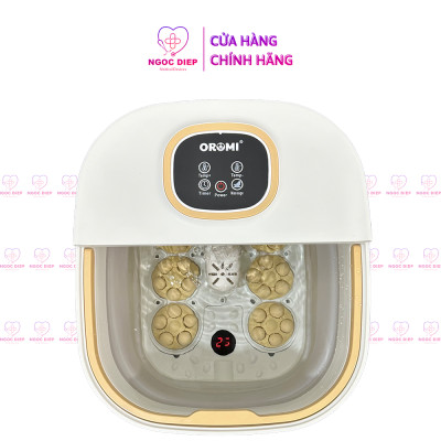 Máy massage chân tự động cao cấp gấp gọn OROMI ORM-KW275C - Bồn ngâm chân mát-xa điều khiểu từ xa