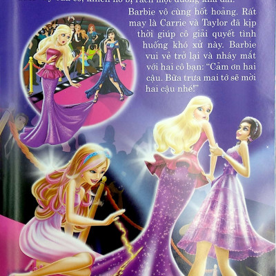 Bộ Sách Barbie Truyện Tranh Khổ Lớn (Bộ 4 Cuốn)