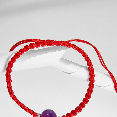 Vòng tay thắt dây đỏ đá thiên nhiên Ngọc Quý Gemstones