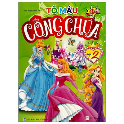 Sách - Tô Màu Công Chúa - Tập 2