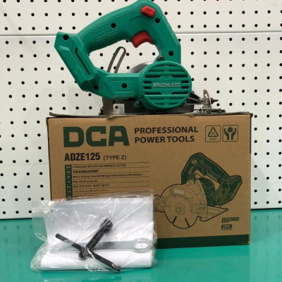 MÁY CẮT ĐÁ KHÔNG CHỔI THAN DÙNG PIN DCA ADZE125Z (KHÔNG KÈM PIN VÀ SẠC) - HÀNG CHÍNH HÃNG