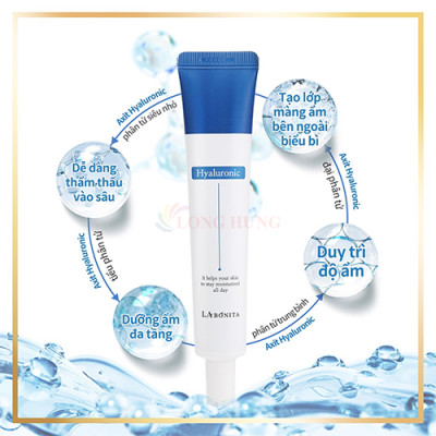 Kem dưỡng ẩm La Bonita Vital Hyaluronic Acid Cream (50ml) - Hàng chính hãng