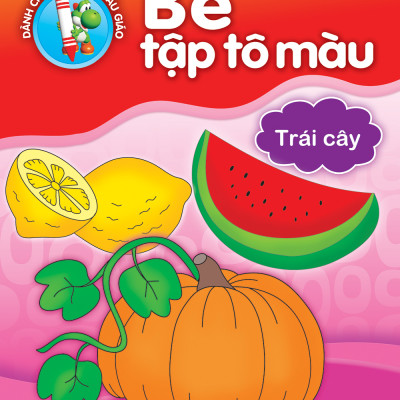 BÉ TẬP TÔ MÀU ( TÚI 8 CUỐN) 2019