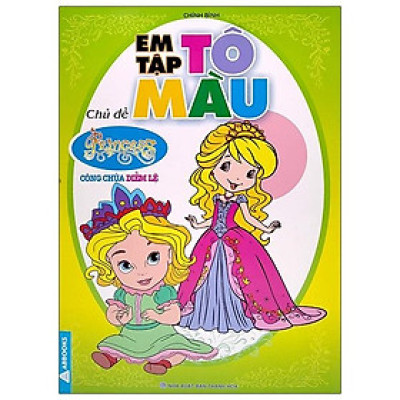 Em Tập Tô Màu - Chủ Đề Công Chúa Diễm Lệ
